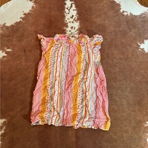 Colorful Striped Women's Blouse